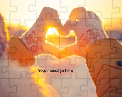 Love You Greeting Card Puzzle 