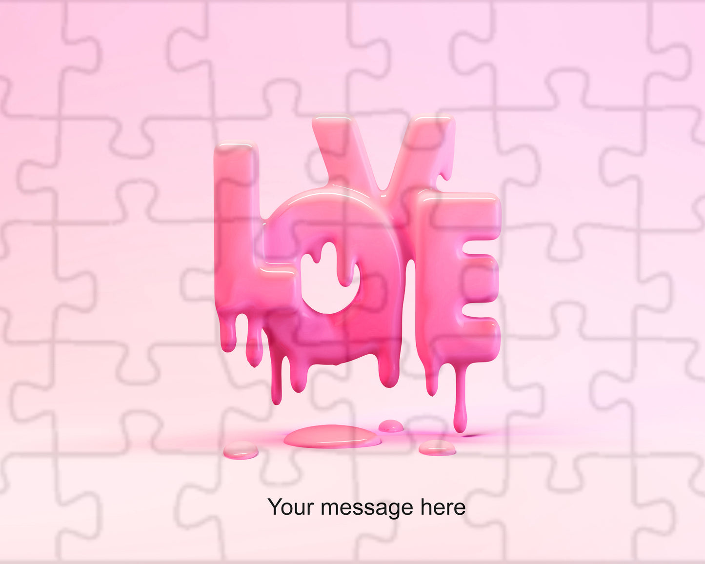 Love You Greeting Card Puzzle 